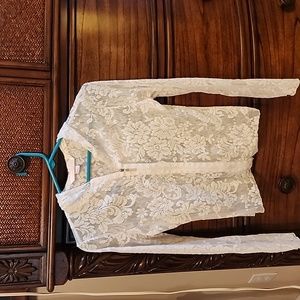 Lightweight, shear long sleeve with zipper and hoodie